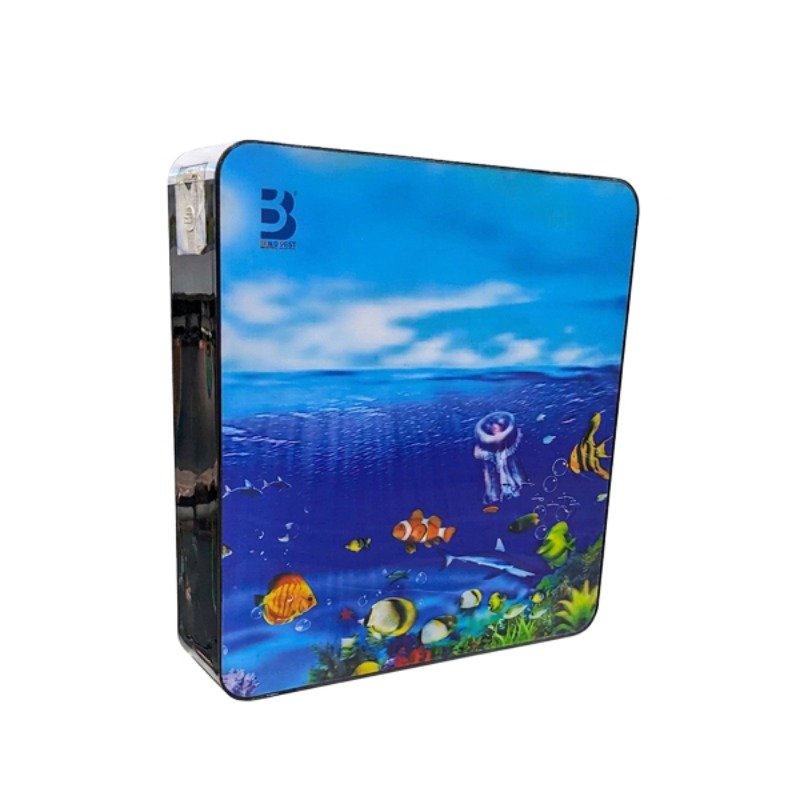 3D Flush Tank - Aquarium - Double Push
