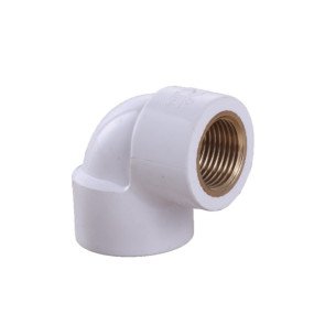 PVC Thread R-Brass Elbow