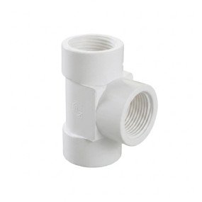 PVC Thread R-Brass Tee