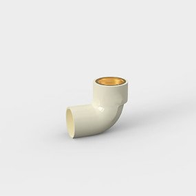 C-PVC 90° Brass Elbow (Female)