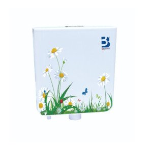 King Flush Tank- Sunflower - Single Push