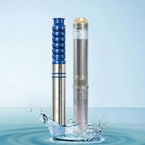 N MOHAMMAD 4" SUBMERSIBLE PUMP 4SDM6/7-0.55KW/0.75HP-1.25"