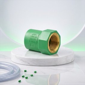 PVC Thread Brass R-Socket