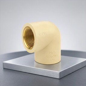 C-PVC 90° Brass Elbow (Female)