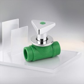 PP-R Triangle Concealed Valve